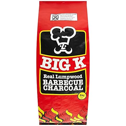 Big K BBQ Lumpwood Charcoal, 5 kg Cover
