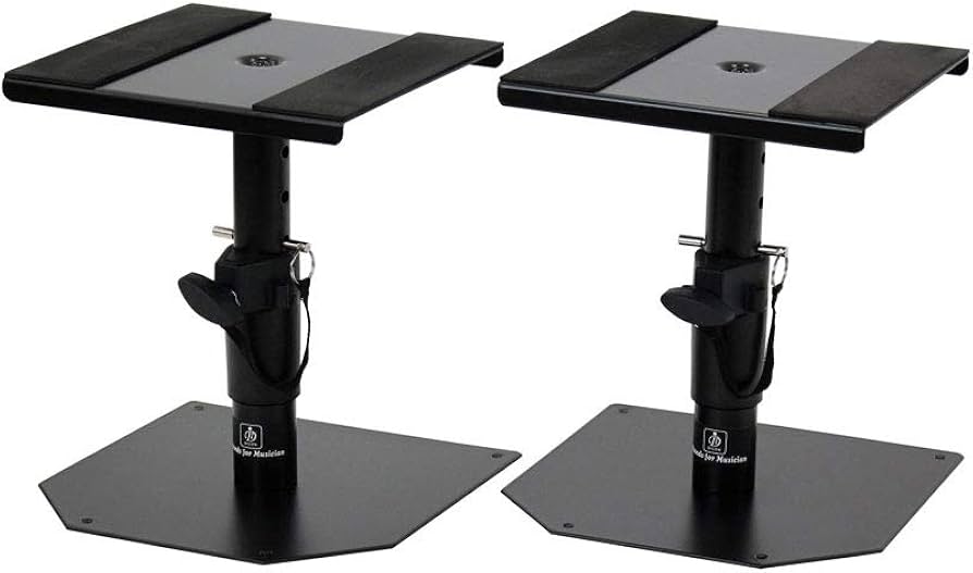 Amazon | Dicon Audio SS-032R 卓上モニタースピーカースタンド ペア