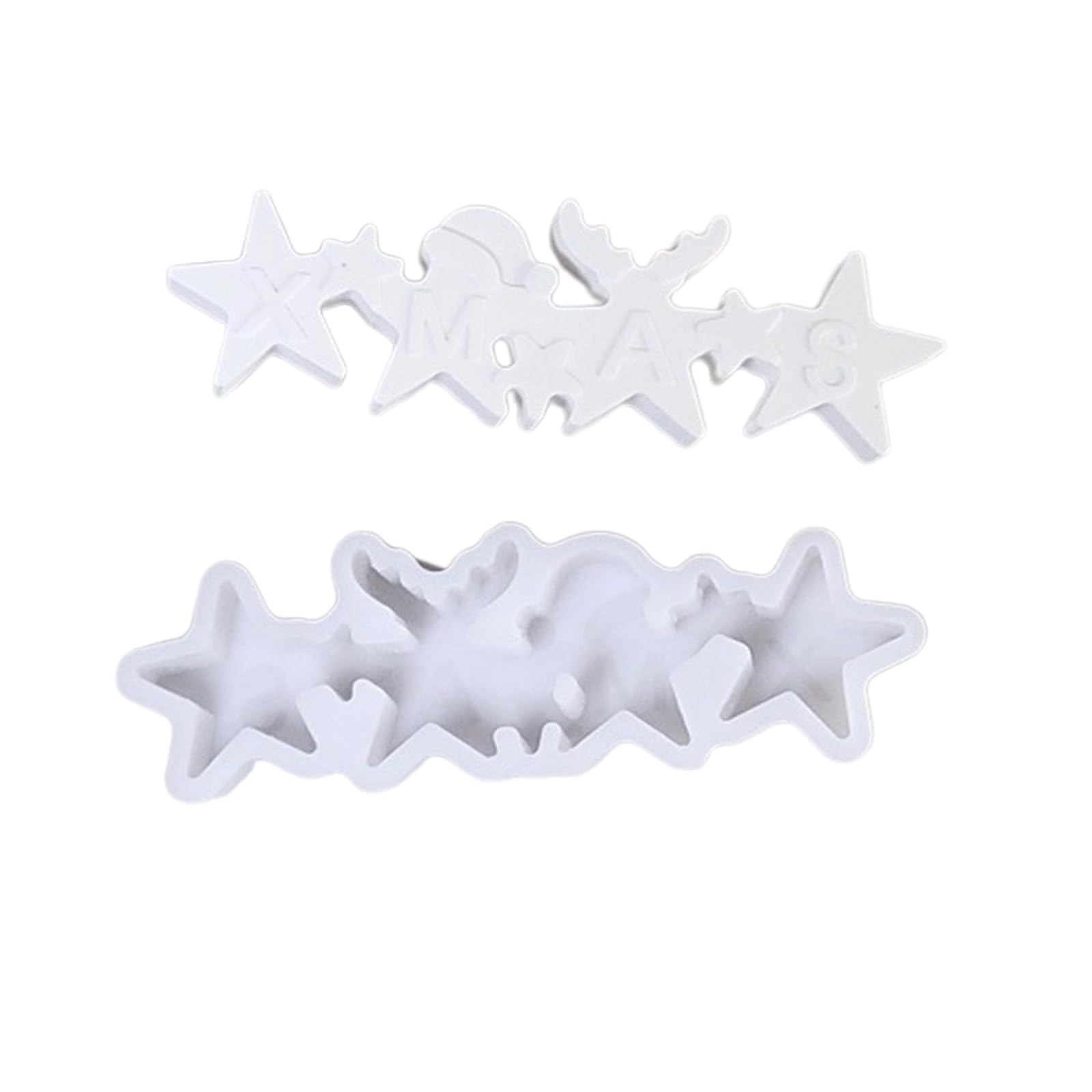 Jazuaiao Multifuntional Silicone Star Mold for Soap Wax Decorative Silicone Tool Safe All Ages Creative Activity Star Mold