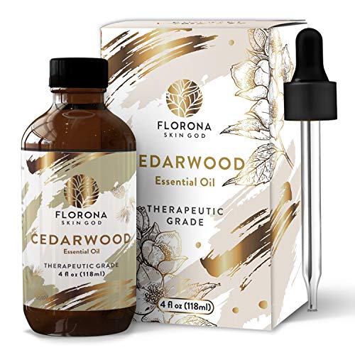 Florona cedarwood essential oil 4oz, pure and natural with therap…