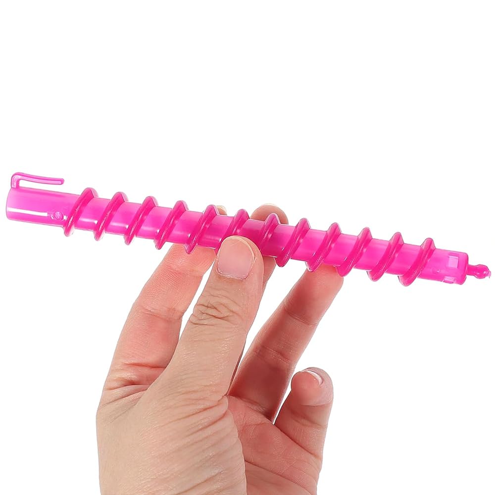 20pcs ZONADAH Spiral Hair Perm Rod 15cm Colorful Plastic Hair Barber Hairdressing Styling Curling Perm Rod Hair Rollers Salon Tools for Women Girls - Image 4