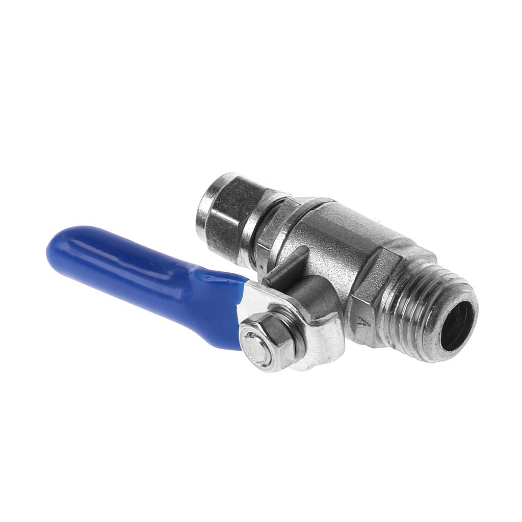 JENOR Depuratore D'acqua Osmosi Inversa Tee Valvola A Sfera Set 1/2 Pollice BSP a 1/4 Pollice Tubo