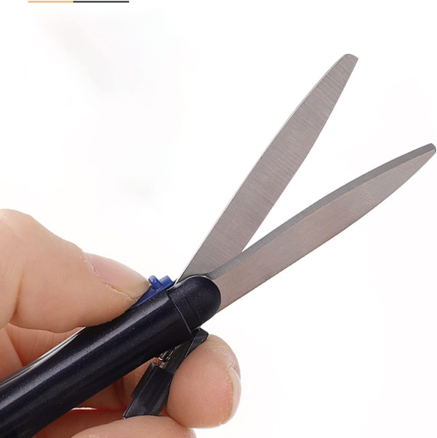 Kitchen Scissors 1 Pc Pen Shaped Collapsible Scissors Student Office Hand Craft Scissors Easy to Carry Portable