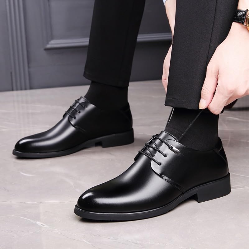 Men's Dress Shoes Casual Oxford Shoes Business Formal Shoes for Dating Prom Business Work3
