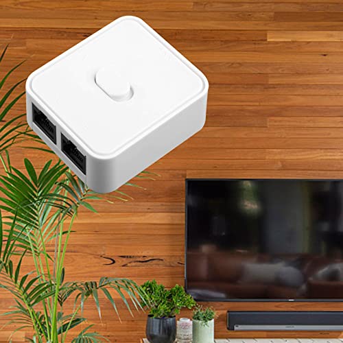 Image of Gigabit Network Switch 2 Port Portable Power Free LAN Hub for Computer