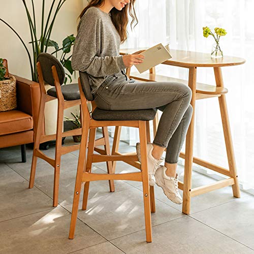 Tabourets de bar stables en bois vert pour sécuriser votre cuisine - 4