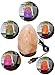 Clearance! ! ! JIC Gem Natural USB Himalayan Salt Lamp Crystal Salt Rock Mini Hand Carved Lamp with Multi-Color LED Changing Bulb