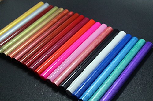 XICHEN 10PCS Vintage Sealing Glue Gun Sealing Wax Sticks Bronze