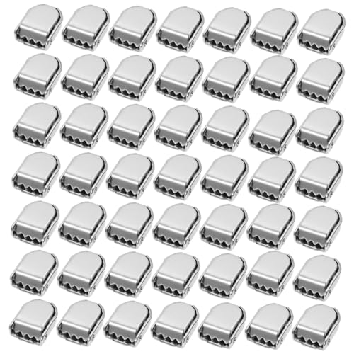 CONGARTENO Replacement Shoelace Tips 100pcs Metal Lace Locks for Running Shoes Casual Shoes