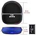 Geekria Shield Headphones Case Compatible with Sony WH-1000XM5/1000XM4/1000XM3/ULT900N/910N, Replacement Hard Shell Travel Carrying Bag with Cable Storage (Blue)