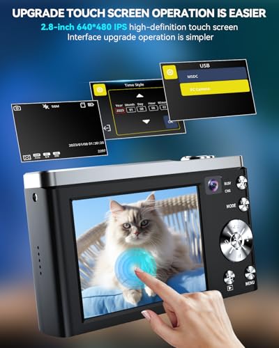 Digital Camera,5K 56MP Cameras for Photography