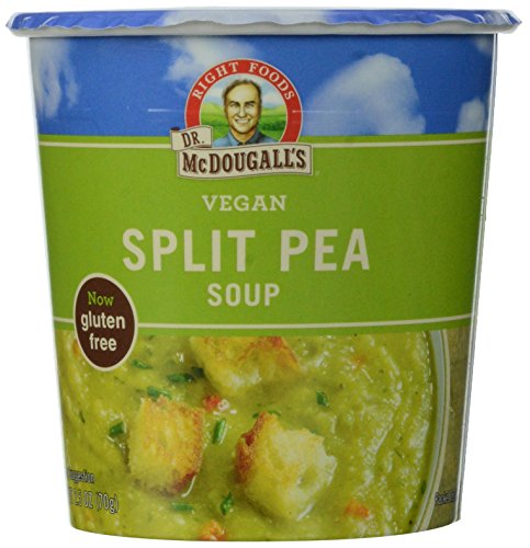 Dr. McDougall's Right Foods Vegan Split Pea Soup, 2.5-Ounce Cups (Pack of 6) image 3