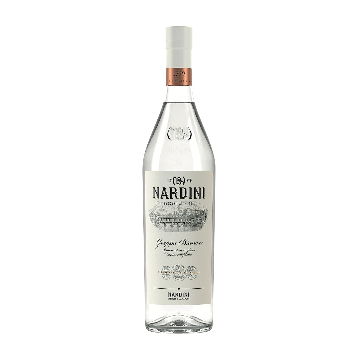 Nardini Grappa Bianca Ml.1000