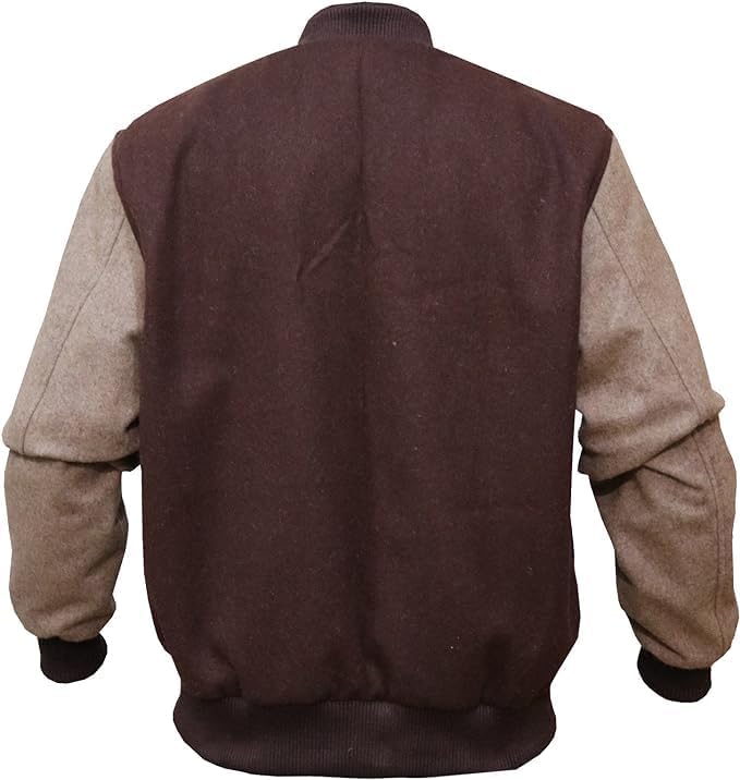 Miami Appealing Flight Bomber Varsity Jacket, B logo Varsity Jacket