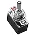 SPST Toggle Switch with On/Off Label Plate