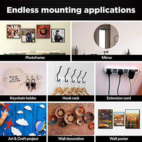 3M Scotch Double Sided Foam Tape for mounting of extension cords, décorative and electronic items on multiple surfaces( walls, tiles, wooden surfaces, car dashboard) (Image - 6)