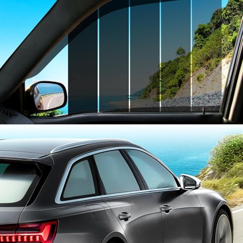 Image of Window Tint Film for Cars, 20% VLT 30 inch in x 10'Ft Ceramic Window Tints, Blocks 99% UV & IR Rays, Heat Resistant Anti Glare Films for Windshield, Scratch Resistant Sun Shade Auto Film Roll