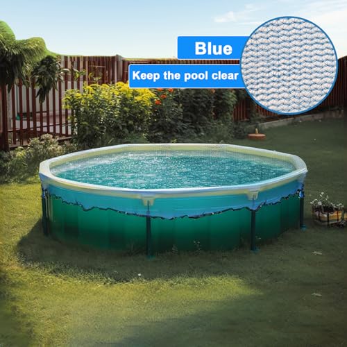 Red de malla para hojas de piscina redonda 15ft miniatura 3