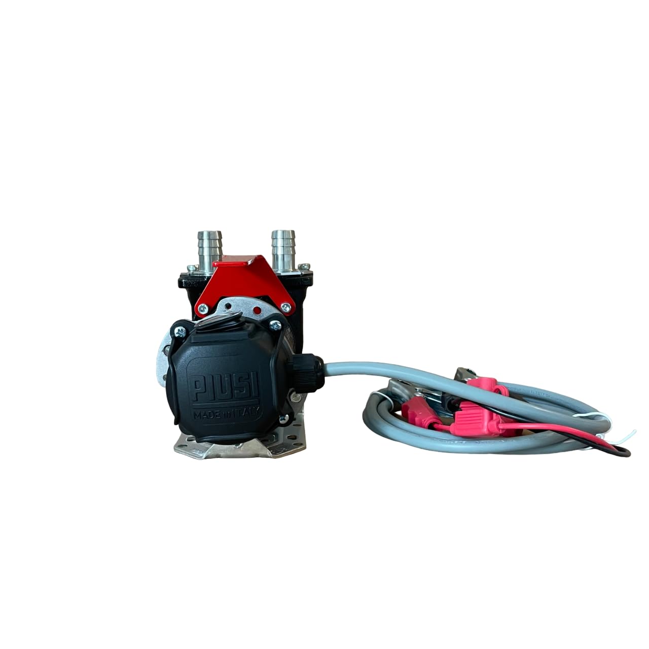 PIUSI Carry Kit Pompa Travaso Diesel 12V, 50 l/min, Attacchi 3/4" con Pinze | Pompa travaso gasolio 12V, per diesel, portata 50 l/min, alimentazione 12V, BP3000