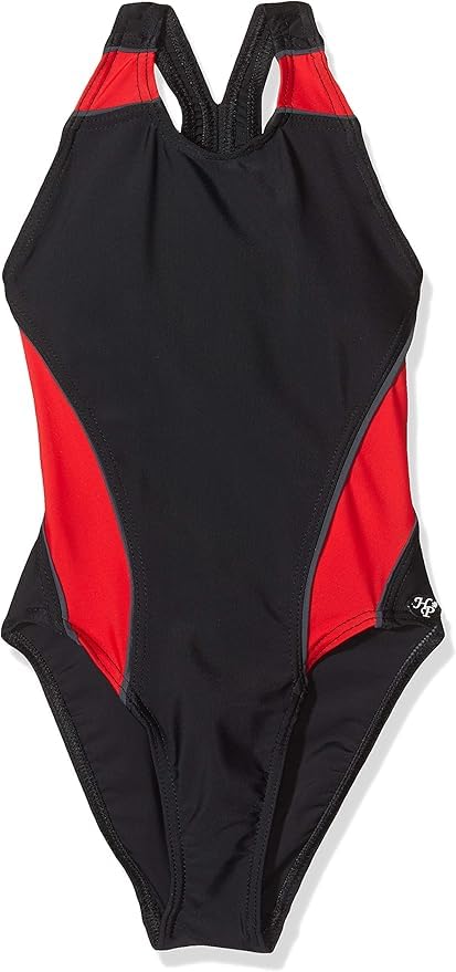 Haute pression Maillot de Bain Une Pièce Piscine Fille Tricolore Maillot de Bain Une pièce Fille