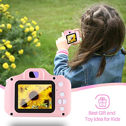 Nine Cube Kids Camera Little Toys Camera For 3-7 Year Old Girls,Toddler Video Recorder 1080P 2 Inch,Children Digital Camera Birthday Festival Gift For 3 4 5 6 7 Year Old Boys(32G Sd Card) #TOP2