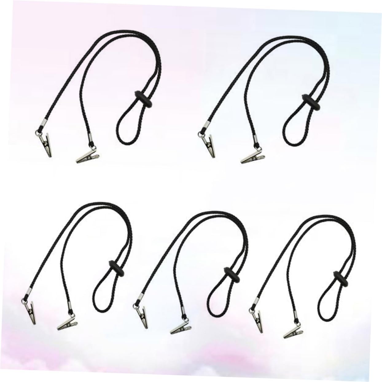 MERRYHAPY Adult Meal Bib Towel Wipes Chain Napkin Holder Adjustable Clips Perfect for Elderly Practical Strong Texture