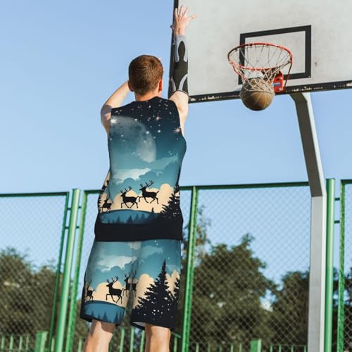 Maillot de basket-ball d'hiver de Noël homme : restez au chaud et performant sur le terrain - 7