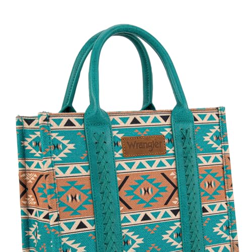 Image of Wrangler Aztec Tote Bag for Women Boho Shoulder Purses and Handbags