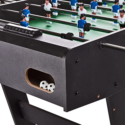 DEMA Klapp Kicker Folding Soccer Light - Tischkicker, Kickertisch, Tischfußball - klappbar, robust, langlebig - Kinder, Freizeit, Spielzimmer, Outdoor – Bild 5