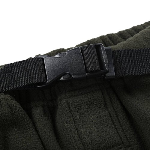 Krumba Uomo Micro-Pile Pantaloni Verde XL