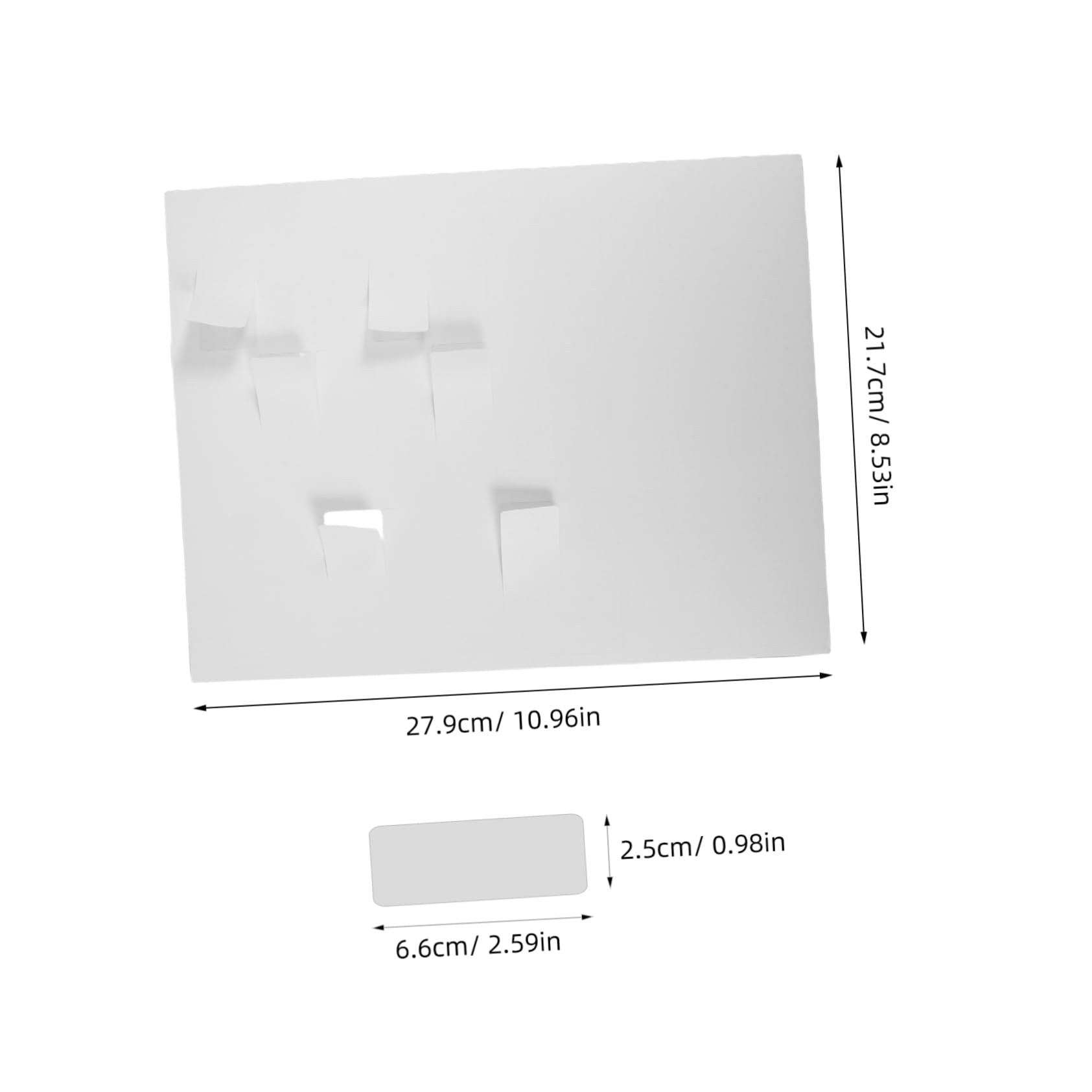 Étiquettes D'adresse Autocollantes Blanches 100 Pièces en Papier