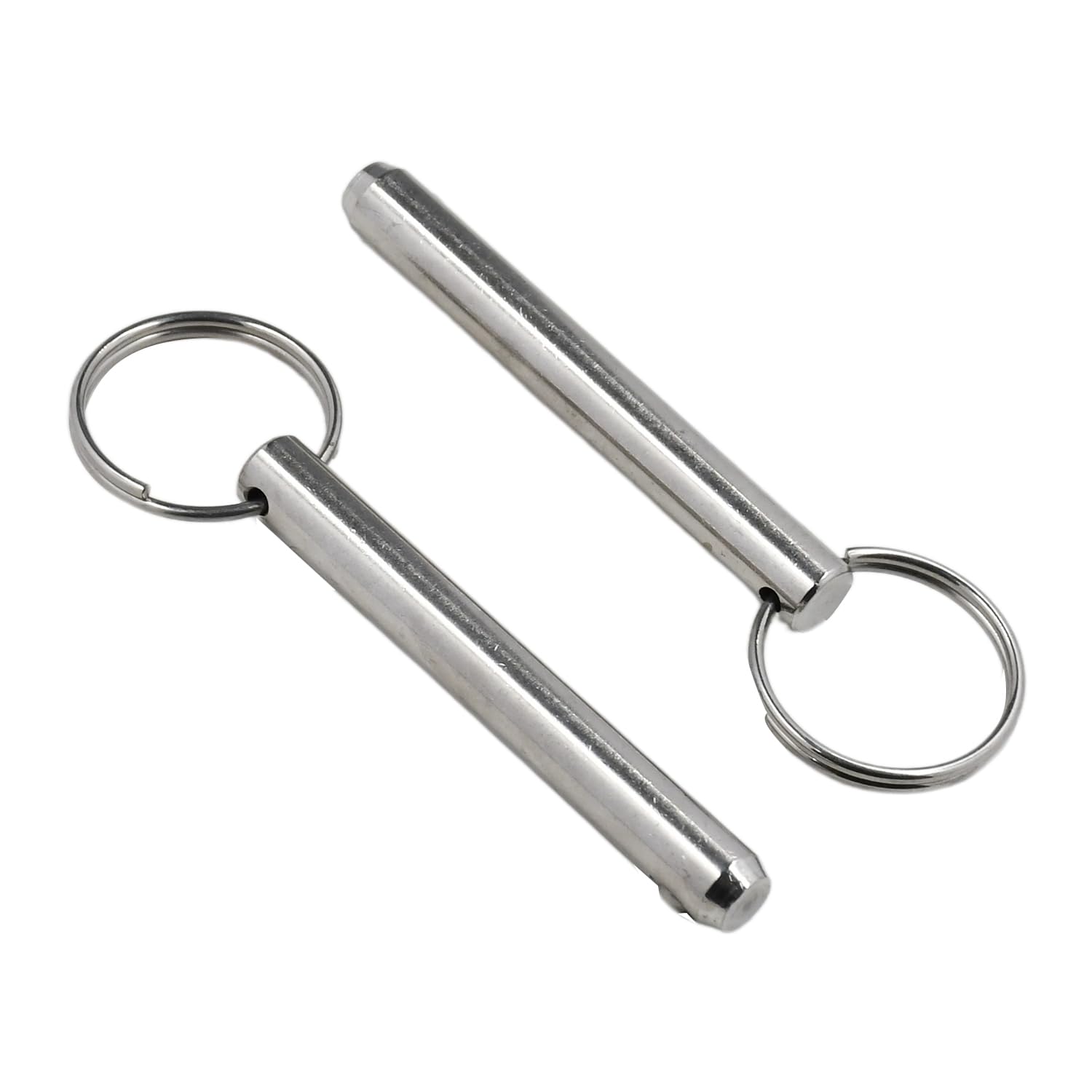Congparts 3/8 Diameter Quick Release Pin, 3 Overall Length, 2 2/5 Usable Length, Full 316 Stainless Steel Compatible with Various Bimini Top, Boat Top, Support Pole, Deck Hinge, 2PCS