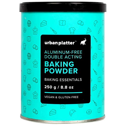 Image of Urban Platter Baking Soda, 250g + Urban Platter Aluminium-Free Baking Powder, 250g (Double-Acting Leavening Agent | Perfect for Fluffy