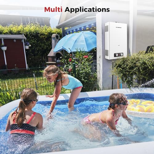 Camplux Enjoy Outdoor Life BD422 Camplux 4.22 Gpm Tankless Water Heater Propane, Propane Water Heater Outdoor thumb #3