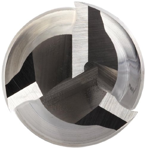 Image of 5110241 High Speed Steel (HSS) Square Nose End Mill, Inch, Weldon Shank, Uncoated (Bright) Finish, 3 Flutes, 4.5 inch Overall Length, 1.5000 inch Cutting Diameter, 1.25 inch Shank Diameter