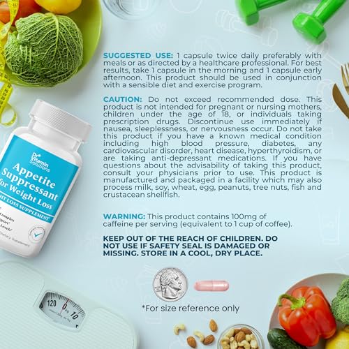 DR VITAMIN SOLUTIONS Appetite Suppressant Fat Burner