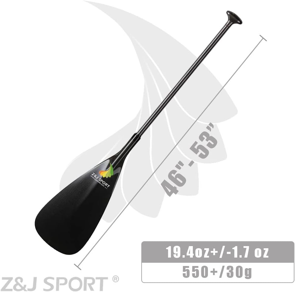 Z&J SPORT Outrigger Canoe Steering Paddle OC Paddle for Steering Outrigger Canoe