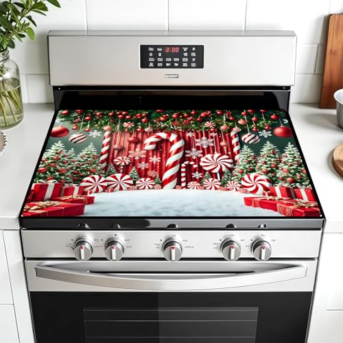 Image of Stove Top Cover for Electric Stove: 28''x20'' Stove Cover Elevate Your Kitchen Reliable Heat Protection,Non-Slip Kitchen Decor (MAI-H2411249)