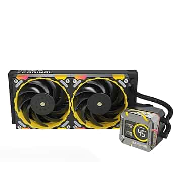 新品　YESTON YT-360 RGB 360mm CPUクーラー　水冷 Amazon.co.jp: Yeston YT-360 AIO 櫻瞳花嫁 簡易水冷CPUクーラー