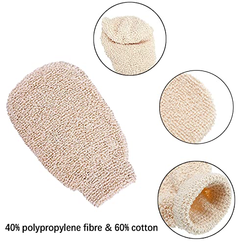 Guanti Esfolianti Spugna per Doccia Guanto Scrub