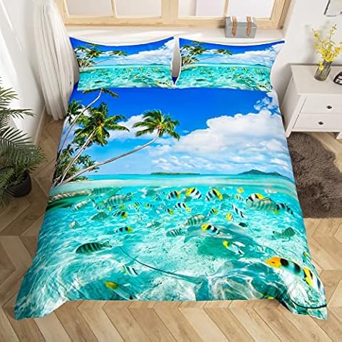 Feelyou Ocean Bedding Set for Kids Cover