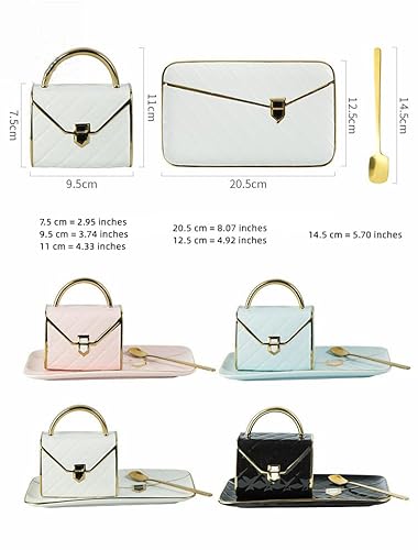 MVSR Tazza da tè e piattino Set tazza da caffè con...