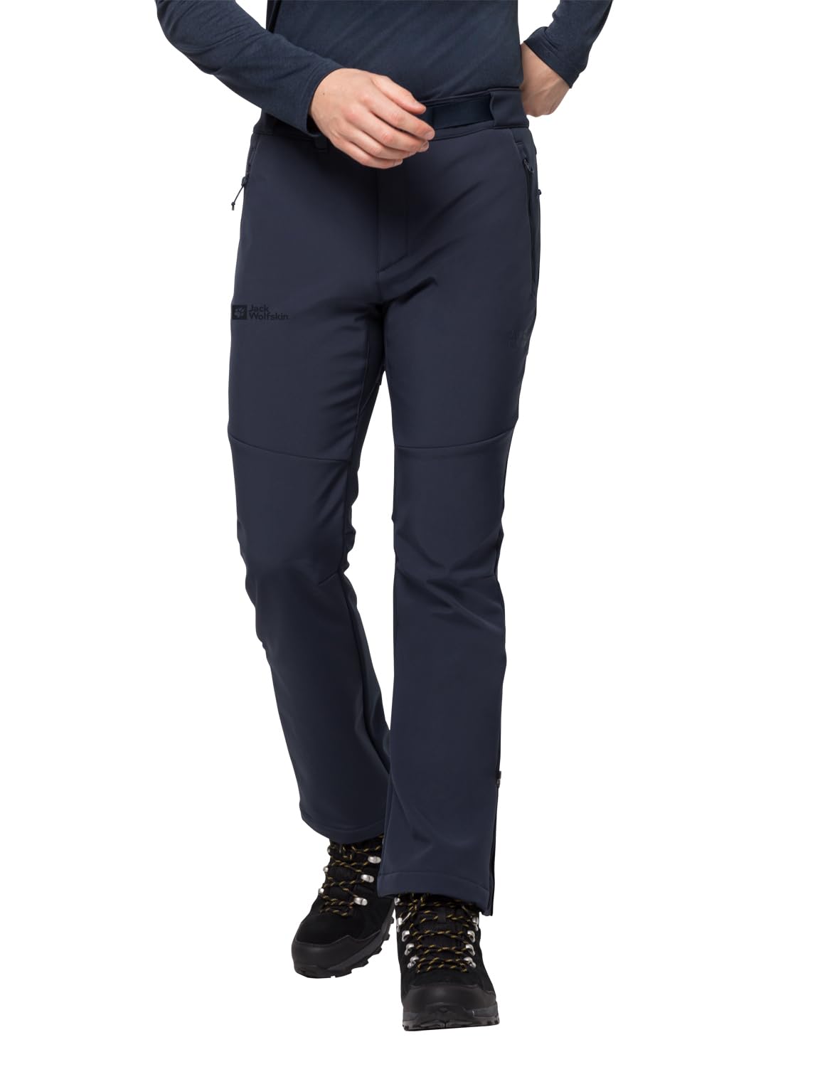 Jack Wolfskin Men's Stollberg Trousers, Night Blue, 46