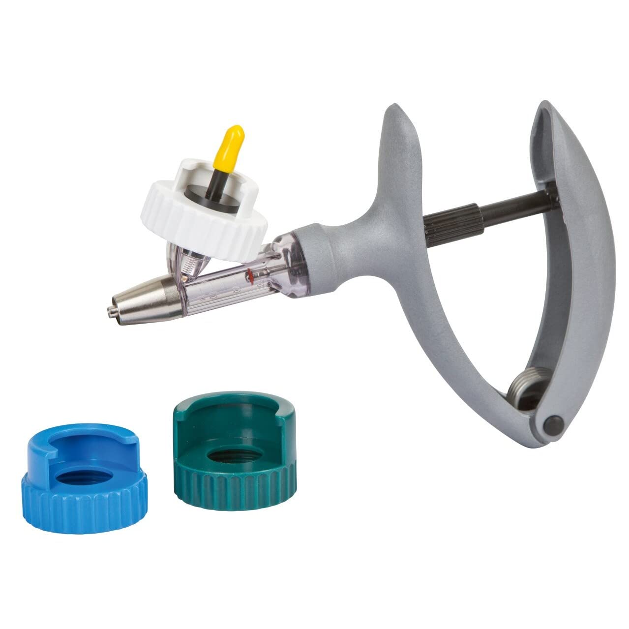 Kerbl Eco-Matic LL 0,3 ml, con juego de adaptadores universales (>100 ml)
