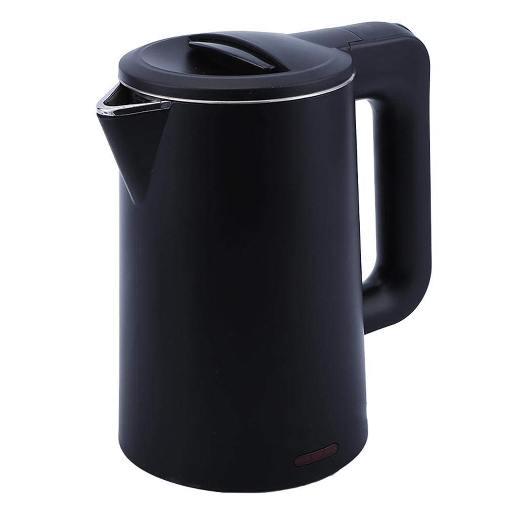 Bouilloire électrique portable noire et système de chauffage domestique