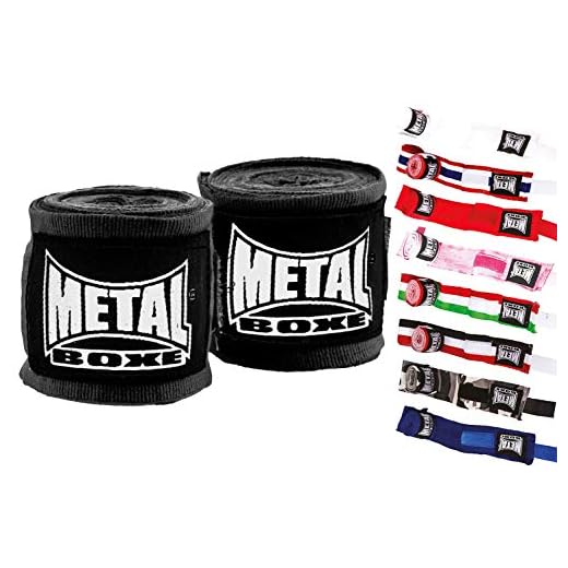 Metal Boxe Bande d'entrainement Rouge 2,50 m