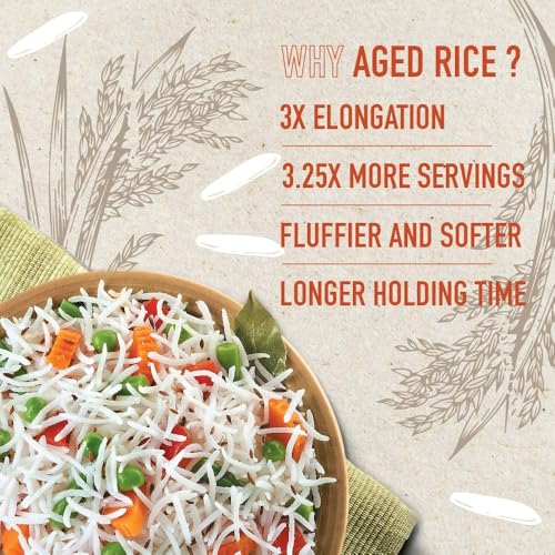 Image of India Gate Flavourful & Fine Tibar Basmati Rice 5 Kg | Long & Slender Grains | Naturally Aged