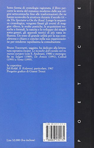 Cronistoria del romanzo occidentale 1711-1957