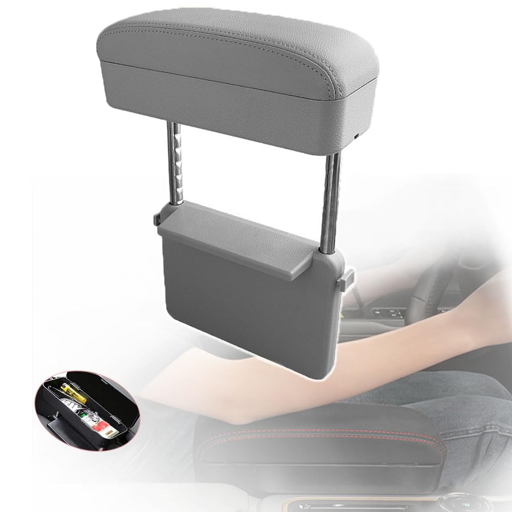 Felea D Car Armrest Box Compatible For Vw Caddy 5V/For Tourneo Connect 2020-2024, Car Armrest Box Protector Center Console Armrest Extender Central Console Storage Box,