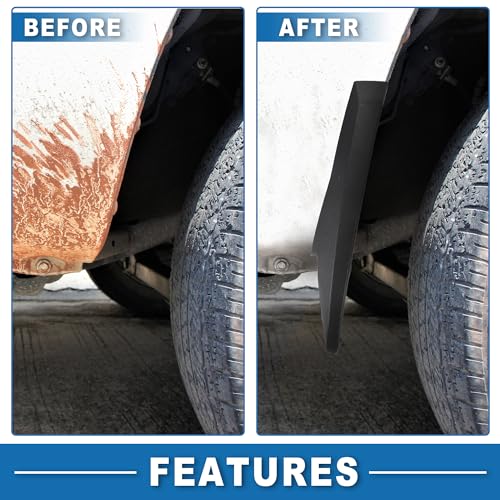 Image of Mud Flap Splash Guard with Mount Accessories Front & Rear Side Mud Guard for Chevrolet Suburban Sport 2021-2023 (Set of 4)